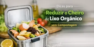 Dicas para reduzir odores de lixo orgânico em cozinha com ingredientes frescos
